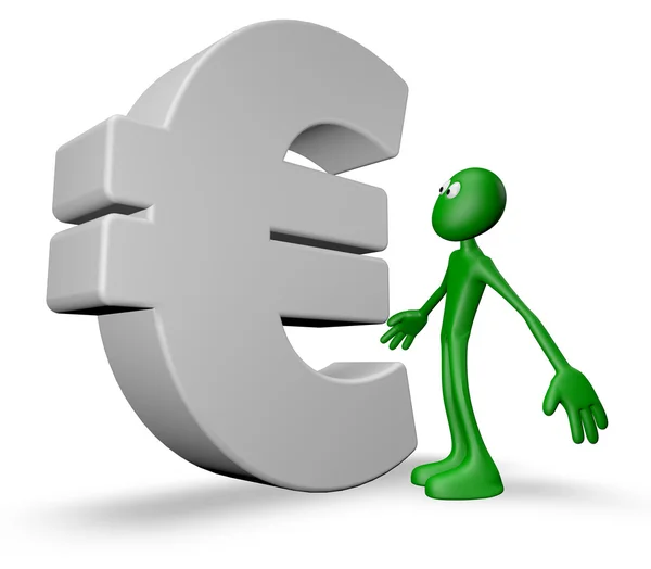 Euro symbol — Stock Photo, Image