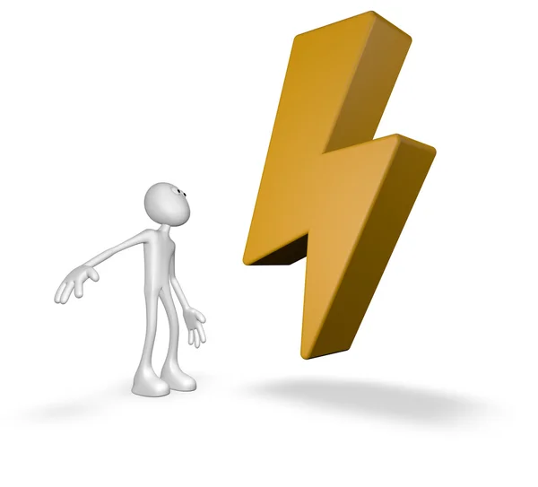 Flash symbol — Stock Photo, Image