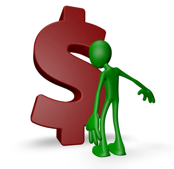 Dollar symbol — Stock Photo, Image