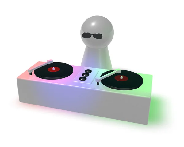 Disc jockey — Stock Photo, Image