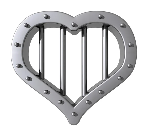 Heart prison — Stockfoto