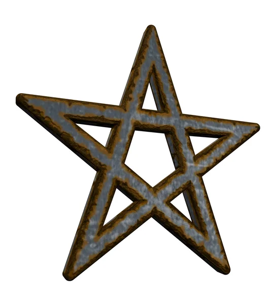 Pentagram — Zdjęcie stockowe