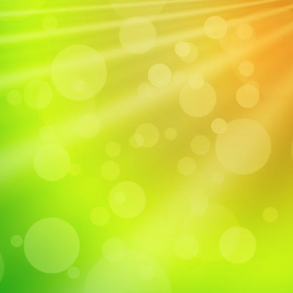 Bokeh background yellow red green — Stock Photo, Image