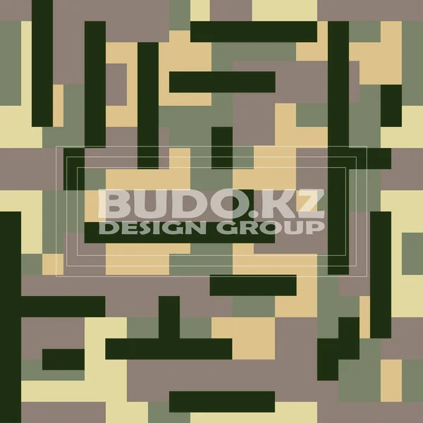 Original Military Urban Sport Hunting Stile Camouflage Pattern Texture — ストックベクタ