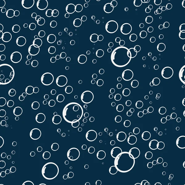 Красивый Подводный Шампунь Шаблон Воды Прекрасное Летнее Хобби Векторный Плакат — стоковый вектор