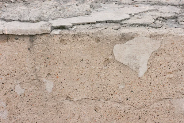 Doku Duvar Eski Gri Çimento — Stok fotoğraf