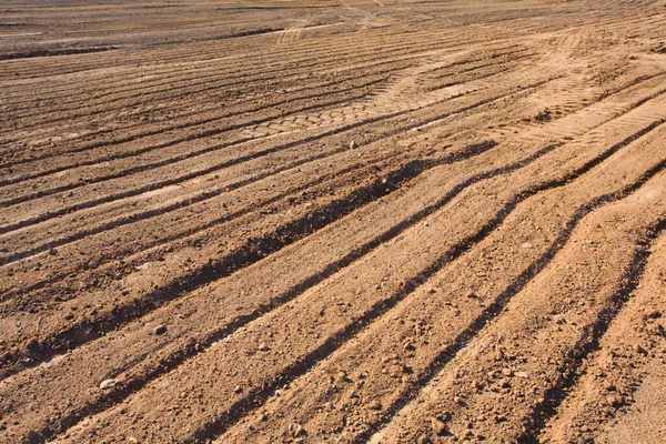 Terra Asciutta Nel Deserto Senza Acqua Vita Texture Sfondo Argilla — Foto Stock