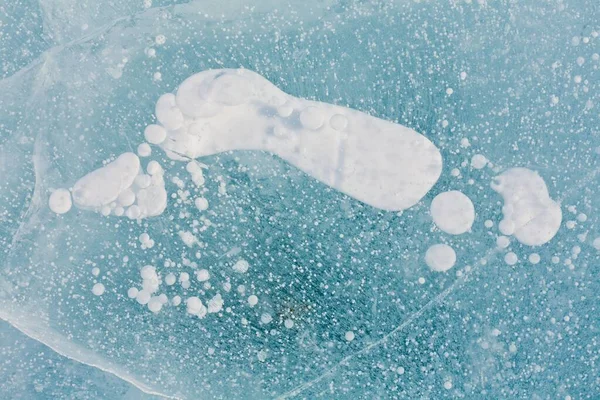 Ice Beautiful Blue Texture Design Pattern — Stock Photo, Image