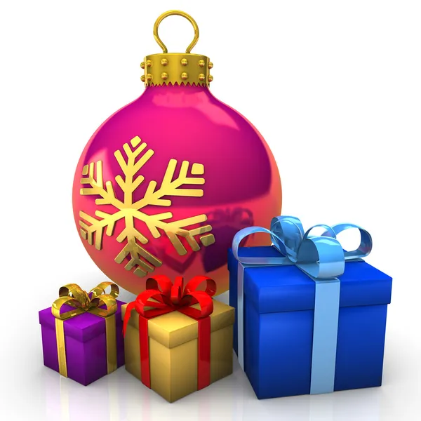 Bauble Gifts — Stock Photo, Image