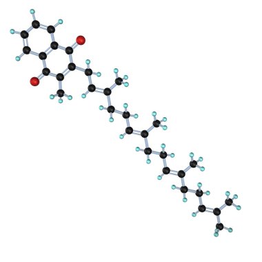 Molecule Vitamin K2 clipart