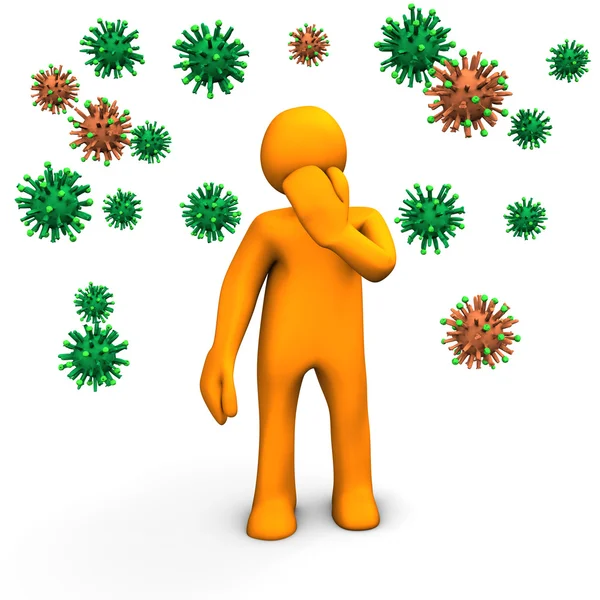 Infection Hazard — Stock Photo, Image