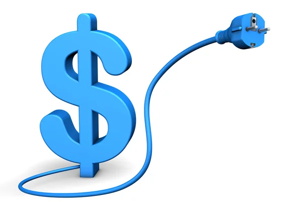Dollar Connector — Stock Photo, Image