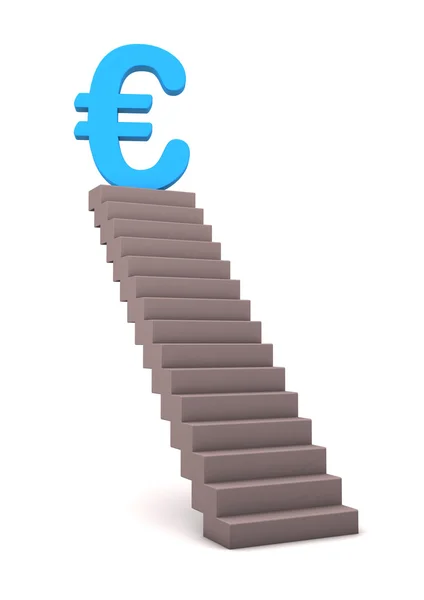 Treppe Euro — Stockfoto