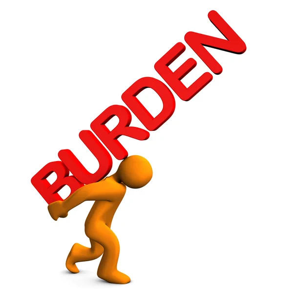 Burden — Stock Photo, Image