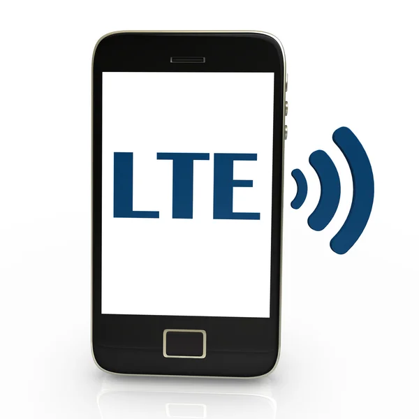 Lte smartphone — Foto de Stock