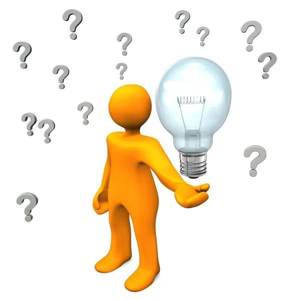 Questions Idea — Stock Photo, Image