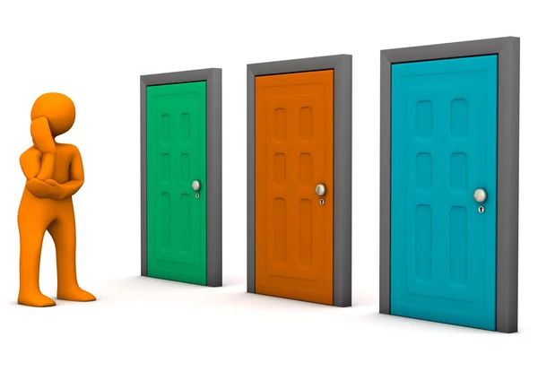 Doors Option — Stock Photo, Image