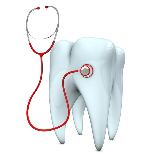 Stethoscope Tooth — Stock Photo, Image