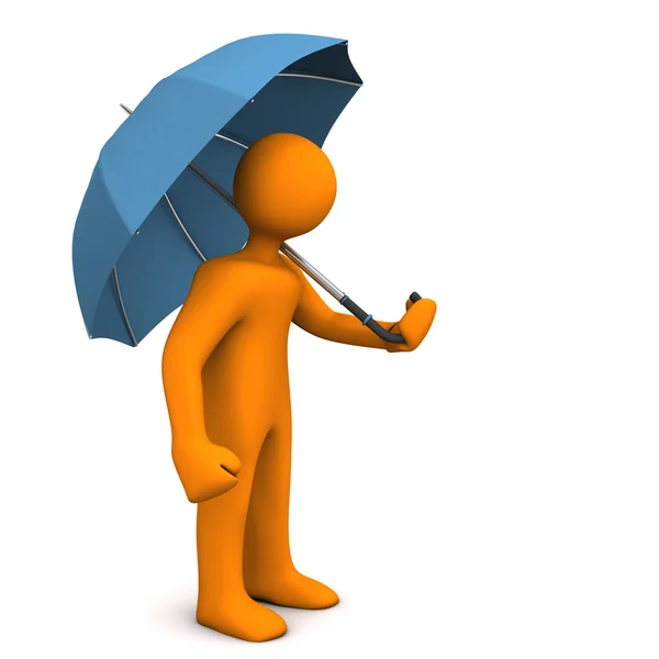 Manikin Umbrella — Stock Photo, Image