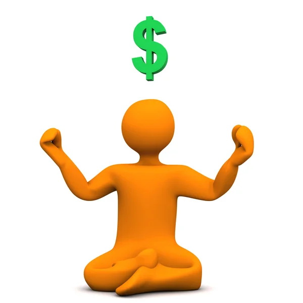 Yoga Dollar — Stock Photo, Image