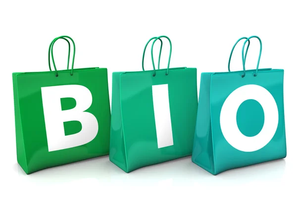 Shopping Bags BIO — Stock Photo, Image