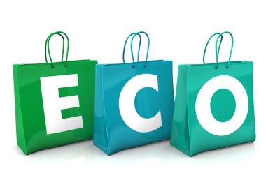 Shopping Bags ECO clipart