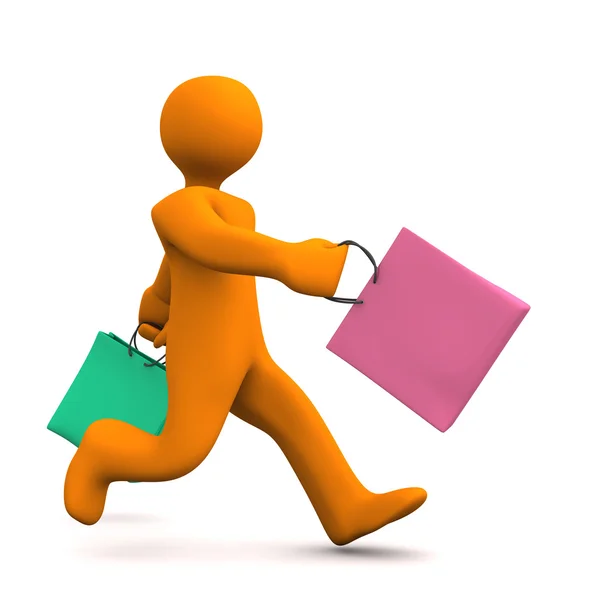 Shopping Stress — Stockfoto