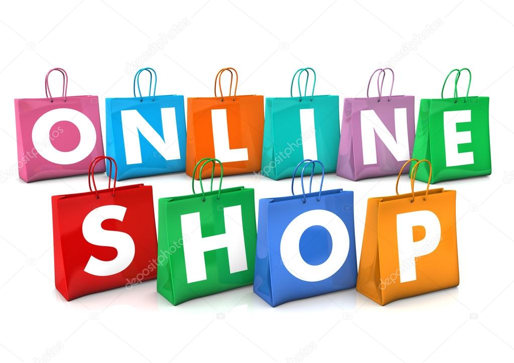 Online Shopping Bags Stock Photo by ©limbi007 24612779