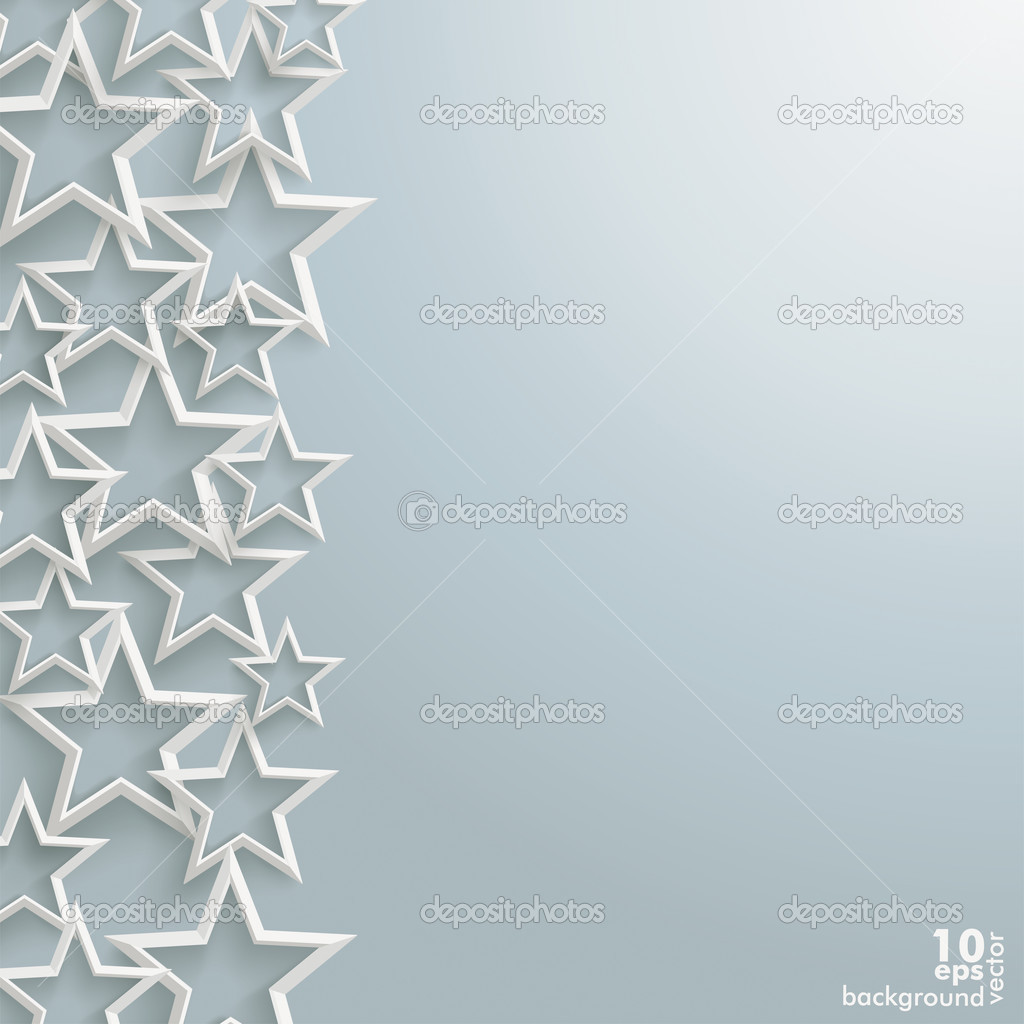 White Stars Grey Background Stock Vector Image by ©limbi007 30089095