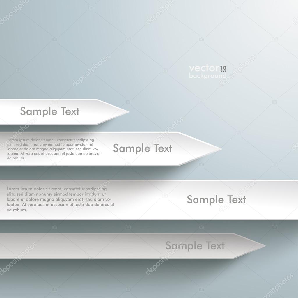 Four White Arrows Stock Vector by ©limbi007 32454741