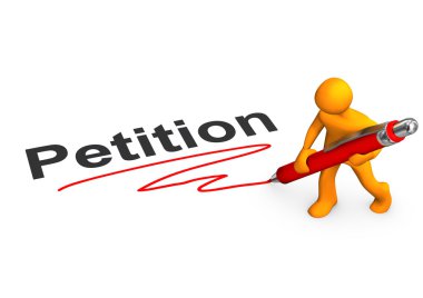 Manikin Petition clipart