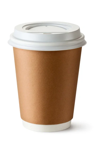 Hämtkaffe i termokopp — Stockfoto