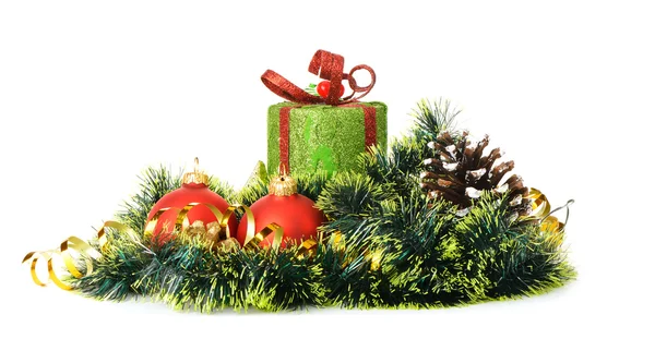 Regalo de Navidad y objetos decorativos . — Foto de Stock