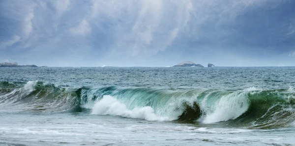 Ondas grandes oceano — Fotografia de Stock