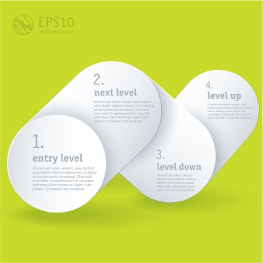 sadece minimal Infographic şablon tasarımı.