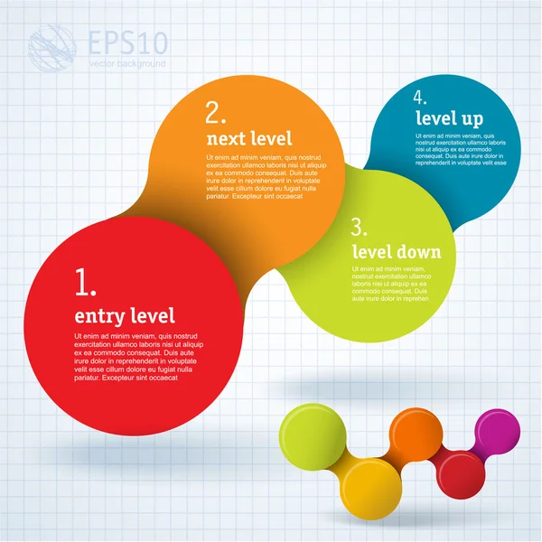 sadece minimal Infographic şablon tasarımı.