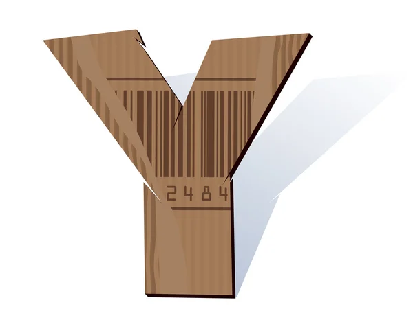 Vecteur carton abc — Image vectorielle