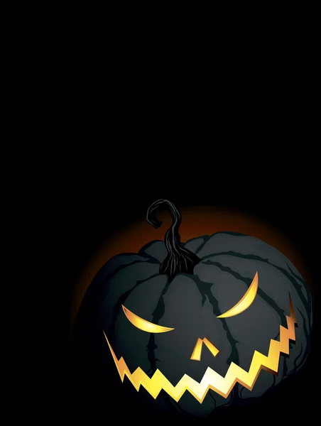 Halloween poster vector template — Stockový vektor