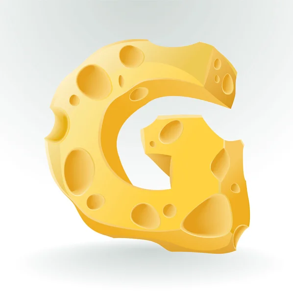 Τυρί διανυσματικά abc. — Διανυσματικό Αρχείο