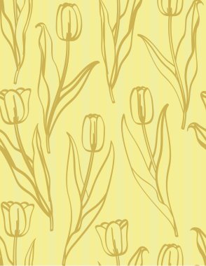 Dikişsiz çiçek vektör arka plan.