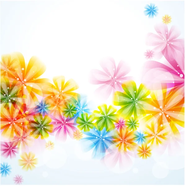 Floral abstract background. — Stock Vector