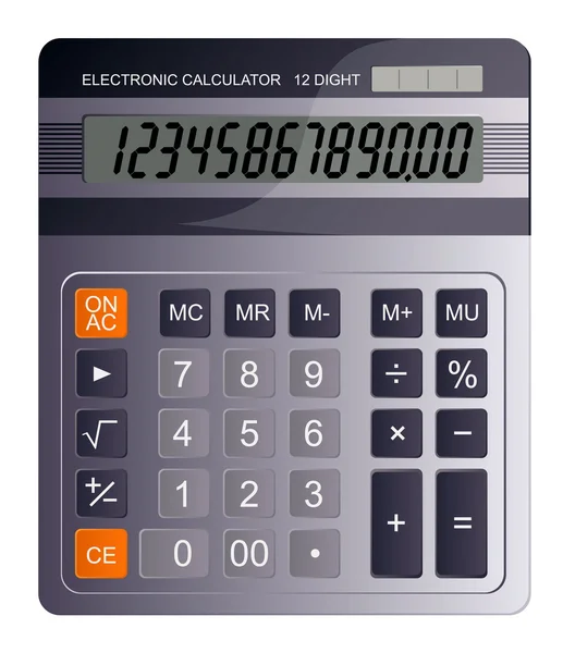 Бізнес калькулятор . — стоковий вектор