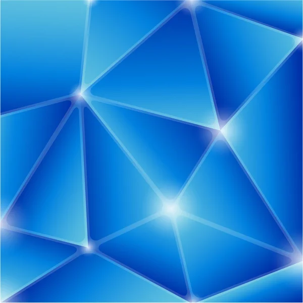 Blue edged vector background. — Stock Vector