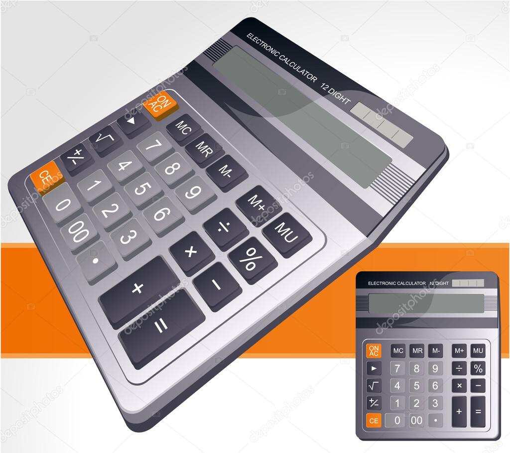 Business calculator. — Stock Vector © mustahtar 45102593