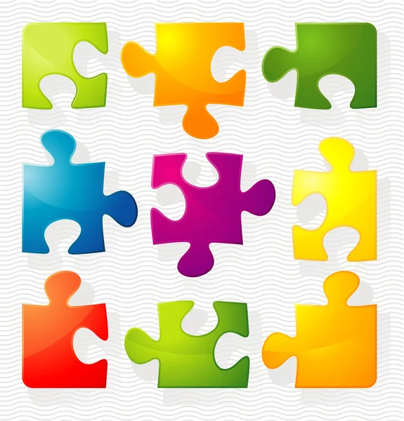Puzzle. — Stock Vector