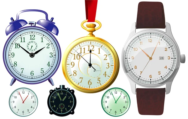 Watches. — Stock Vector