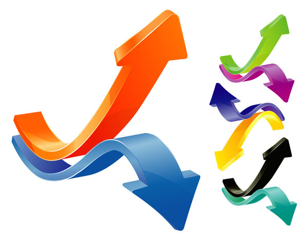 Стрелы. Вверх и вниз
.