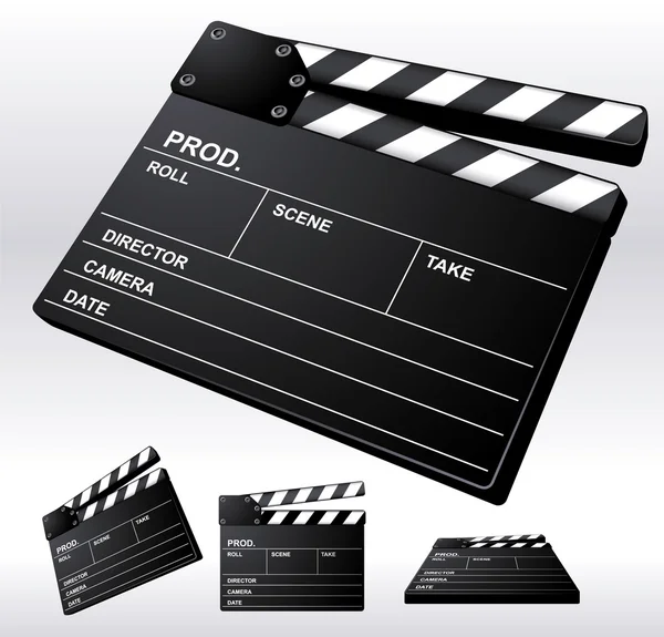 Film clapper conseil — Image vectorielle