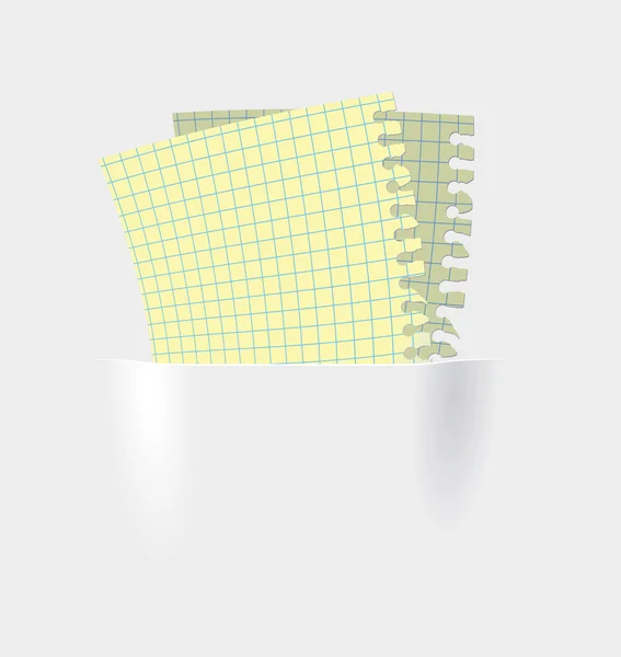 Papiers de bureau — Image vectorielle