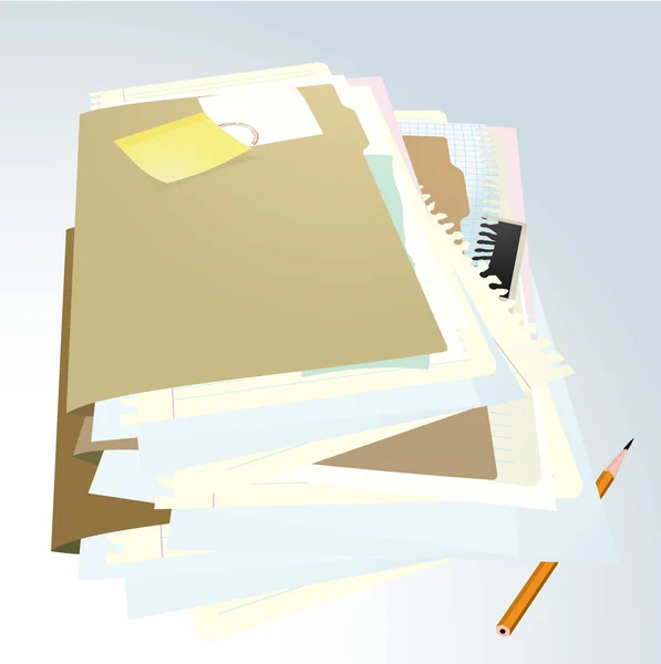 Documents folder — Stock Vector